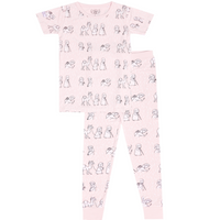 Ruth & Naomi PJ Short Sleeve & Pants Set Bamboo