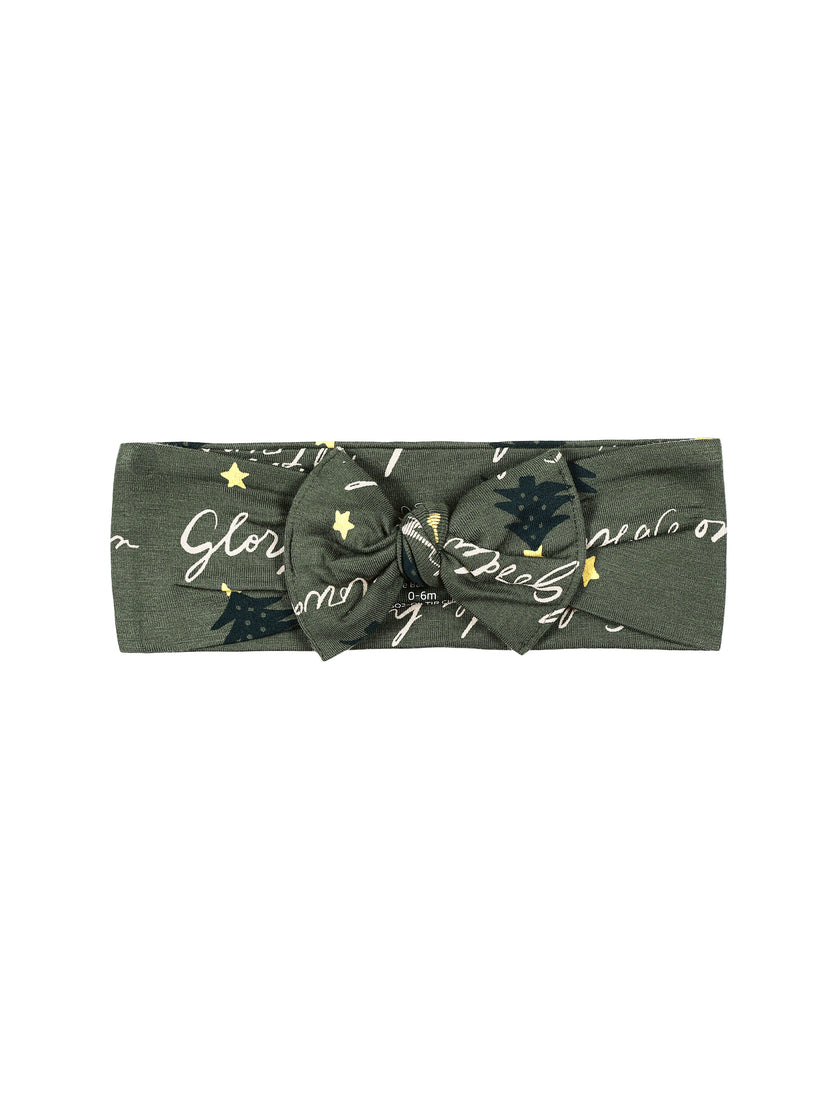 Glory to God Olive Headband Bamboo