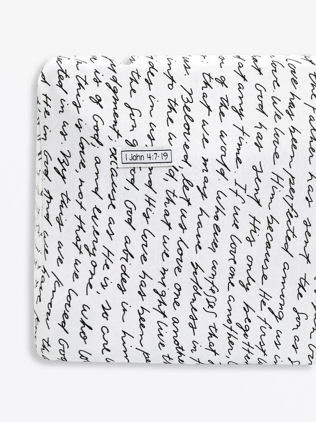 Love One Another Bedsheet Cotton