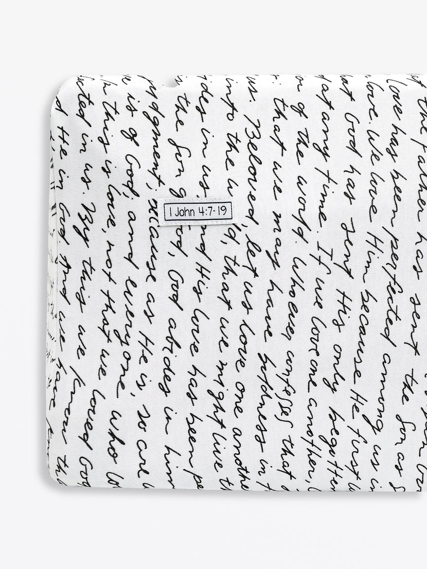 Love One Another Bedsheet Cotton