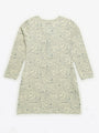 Walking on Water Womens Nightgown PJ Ribbed Cotton-Bamboo Blend