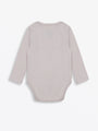Baby Orchid Prayer Pocket Bodysuit | Long Sleeve