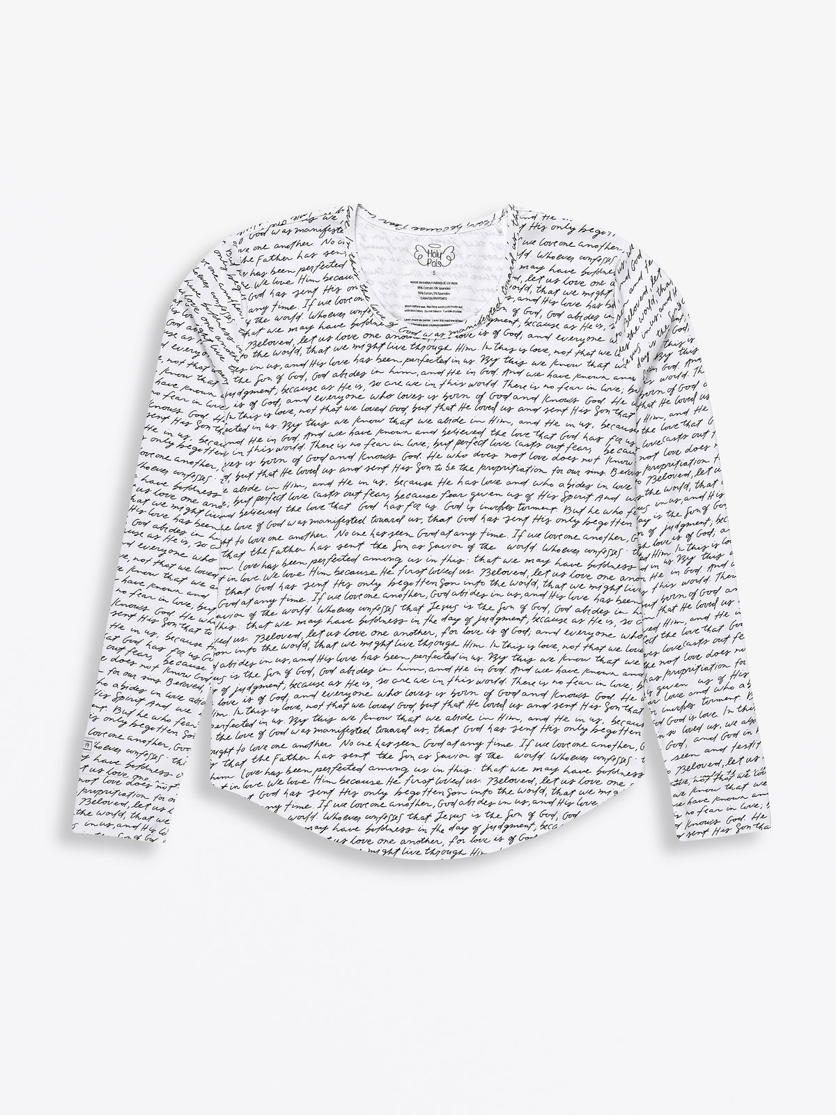 Love One Another Womens PJ Jogger Set Cotton