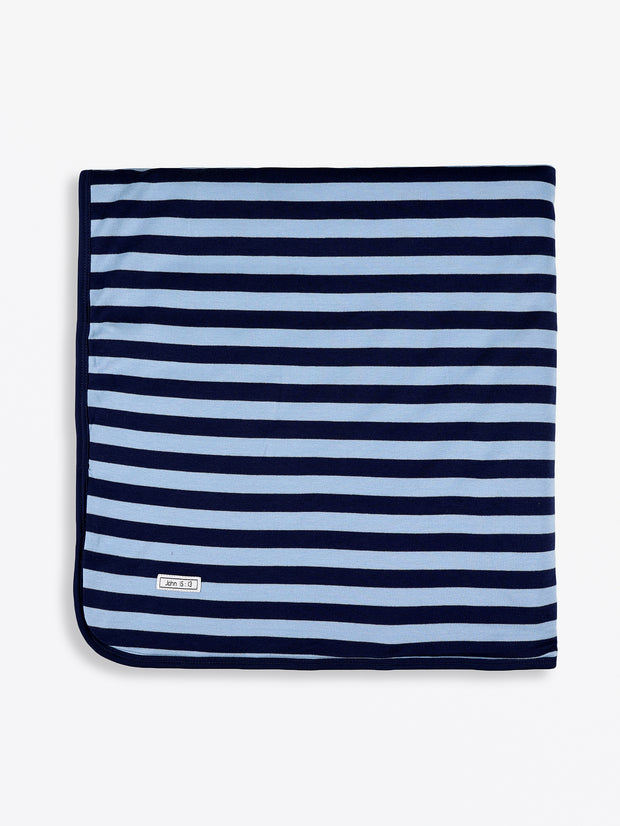 No Greater Love Blue Blanket Cotton