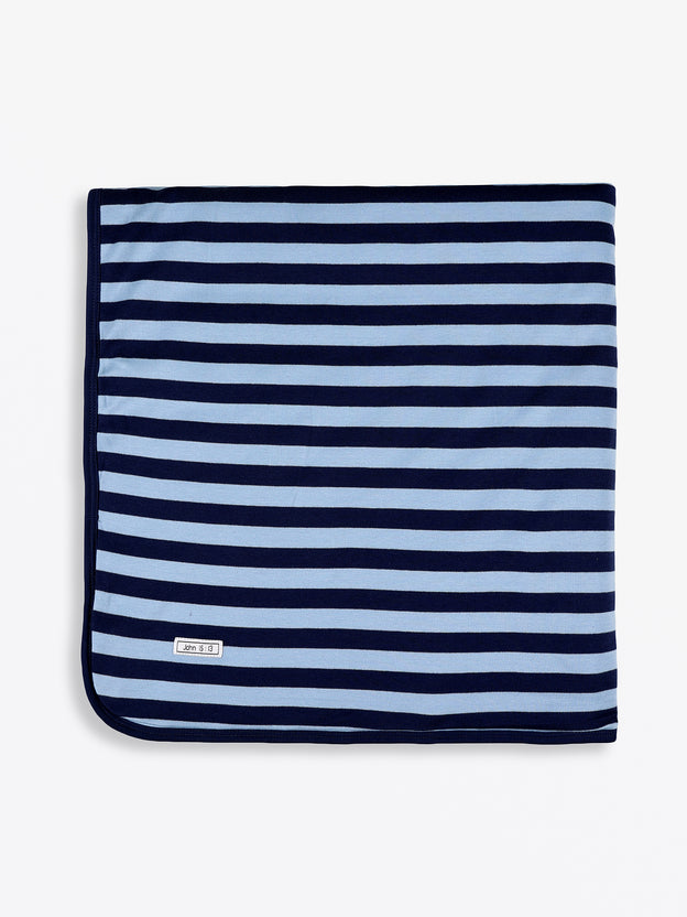No Greater Love Blue Blanket Cotton