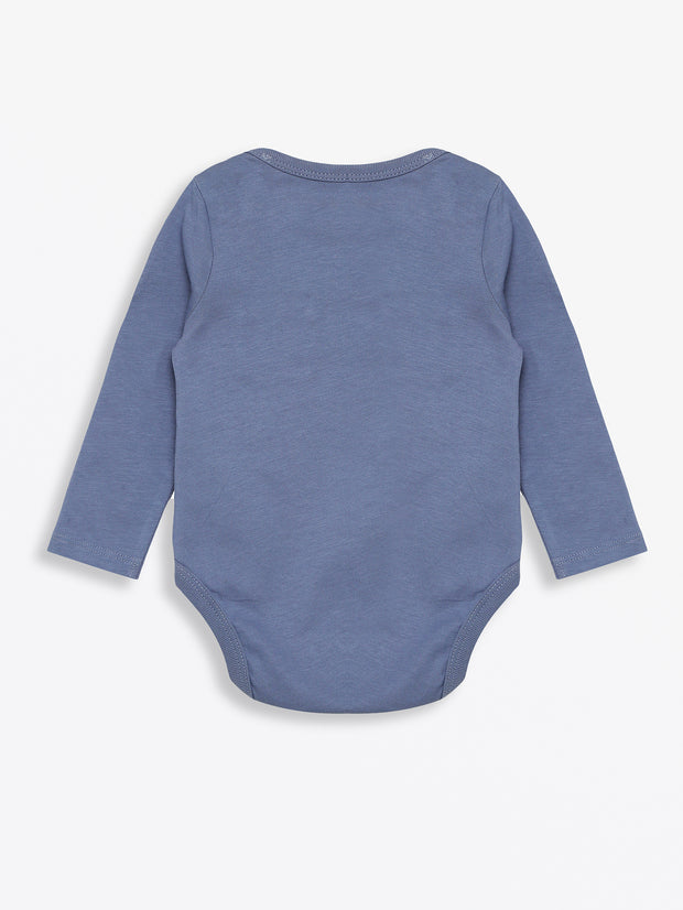Baby Infinity Prayer Pocket Bodysuit | Long Sleeve