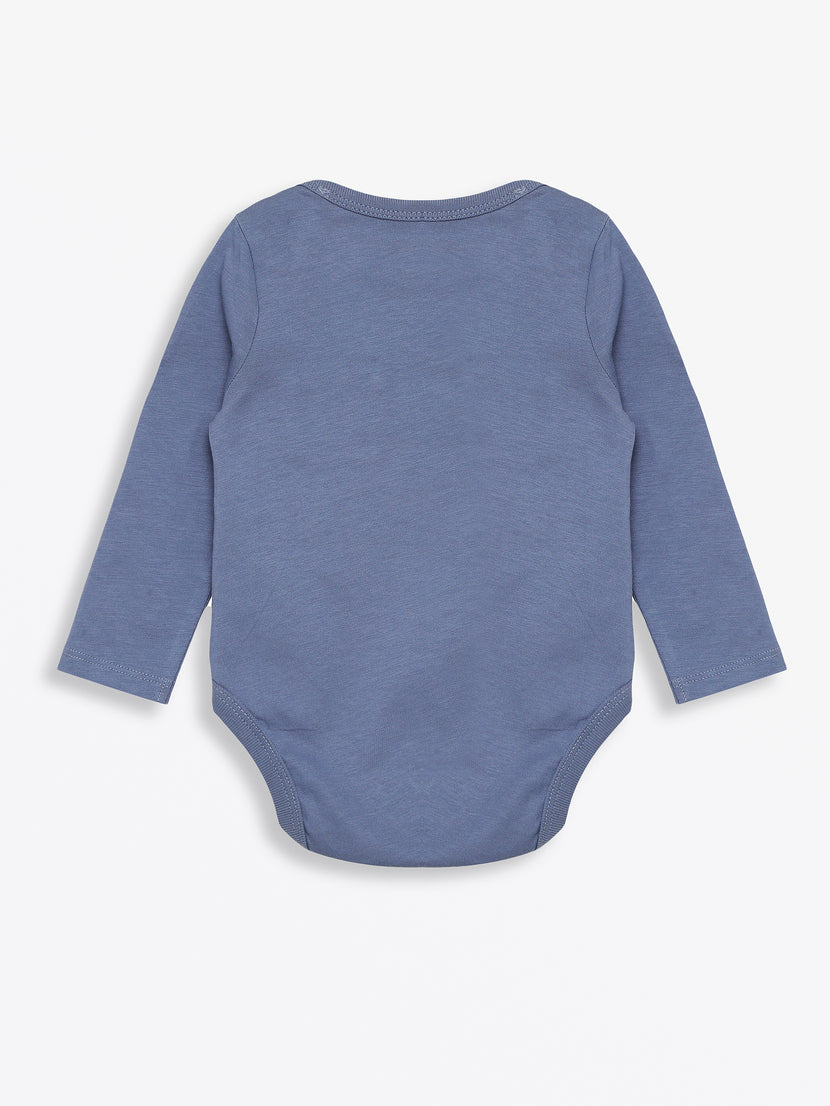 Baby Infinity Prayer Pocket Bodysuit | Long Sleeve