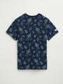 Kids David & Goliath Sailor Blue T-Shirt Cotton | Short Sleeve