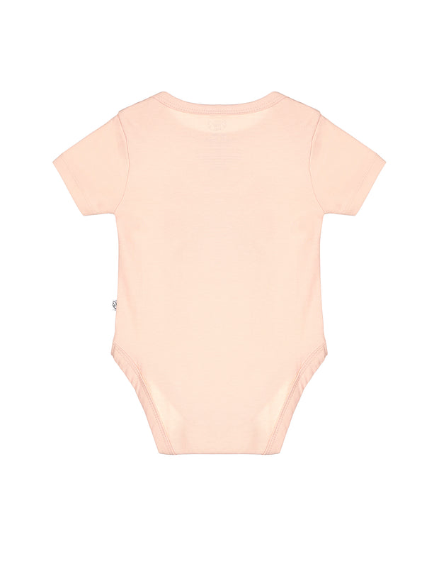 Baby Rejoice in the Lord Floral Bodysuit Cotton | Short Sleeve