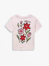 No Greater Love Pink Short Sleeve T-Shirt Cotton