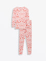No Greater Love Pink PJ Long Sleeve Set Bamboo