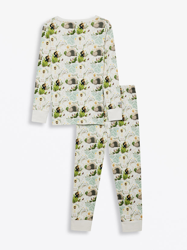 He Is Risen PJ Long Sleeve Set Cotton