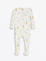 New Birth PJ Footed Onesie Bamboo