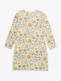 All Things Are Possible Womens Nightgown PJ Ribbed Cotton/Bamboo Blend