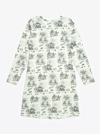 O Little Town of Bethlehem Womens Nightgown PJ Cotton