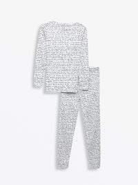 Love One Another PJ Long Sleeve Set Cotton