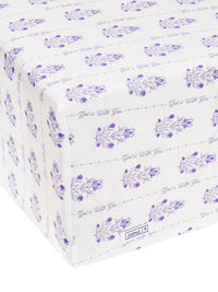 God is With You Floral Bedsheet Bamboo