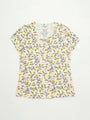 Consider the Lilies Women's PJ Relaxed Set Cotton