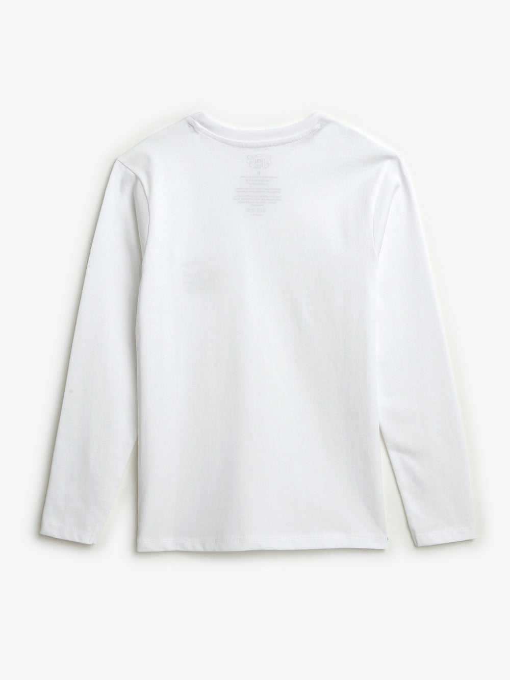 Baby White Prayer Pocket Cotton | Long Sleeve