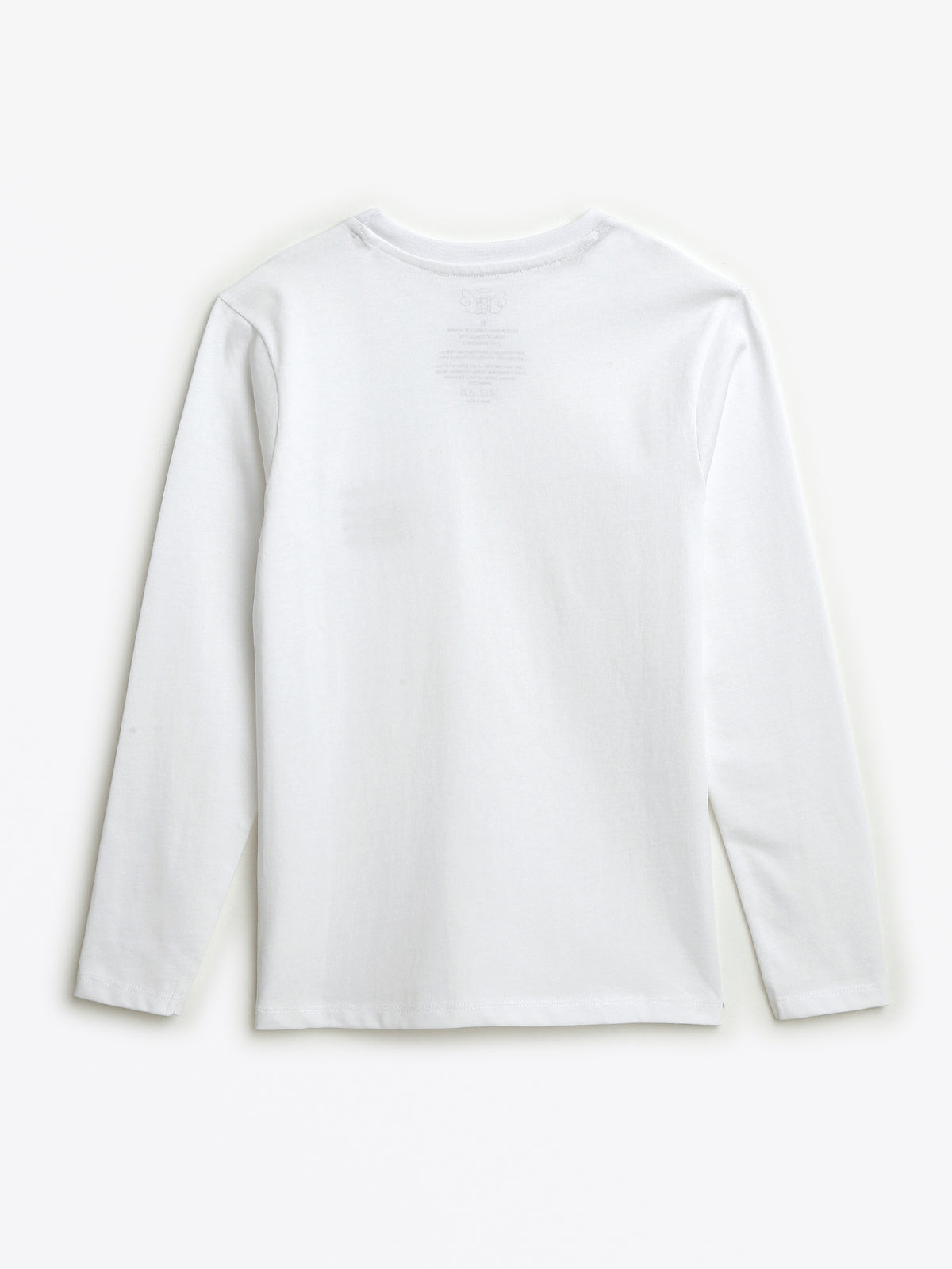 Baby White Prayer Pocket Cotton | Long Sleeve