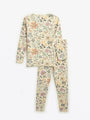 All Things Are Possible PJ Long Sleeve Set Ribbed Cotton-Bamboo Blend