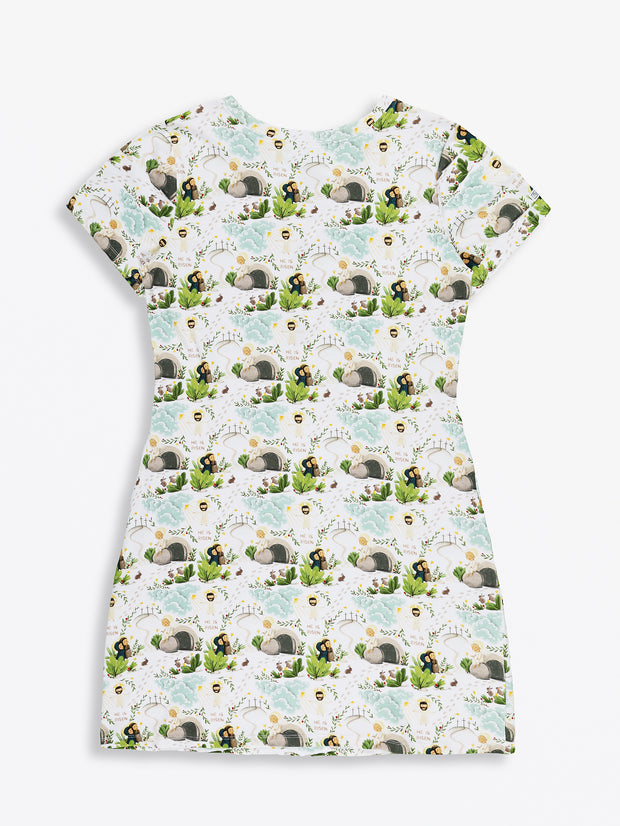He Is Risen Women's PJ Nightgown Cotton