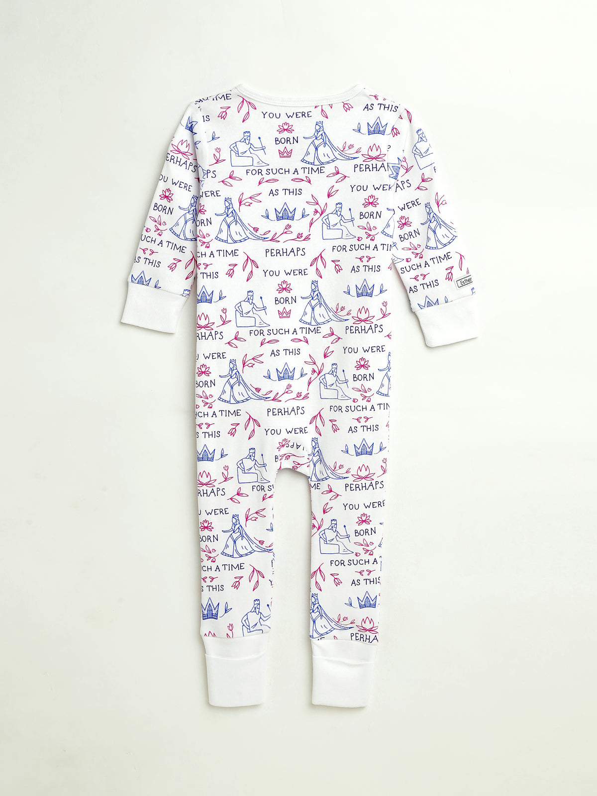 Queen Esther Footless Onesie PJ Cotton