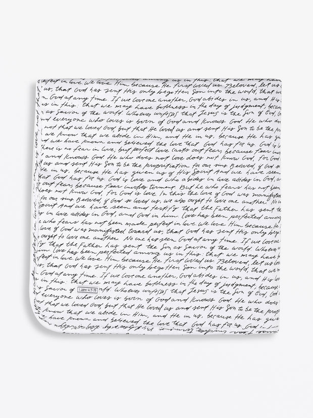 Love One Another Blanket Cotton
