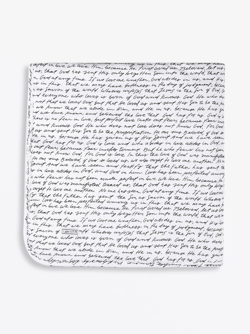 Love One Another Blanket Cotton