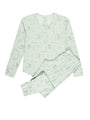 The Lost Sheep PJ Womens Long Sleeve Jogger Set Cotton
