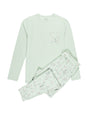 The Lost Sheep PJ Mens Long Sleeve Jogger Set Cotton