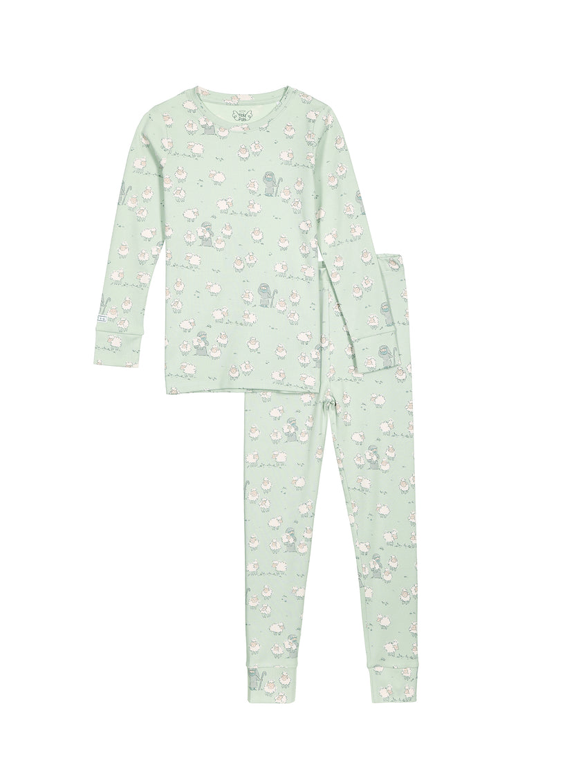 The Lost Sheep PJ Long Sleeve Set Cotton