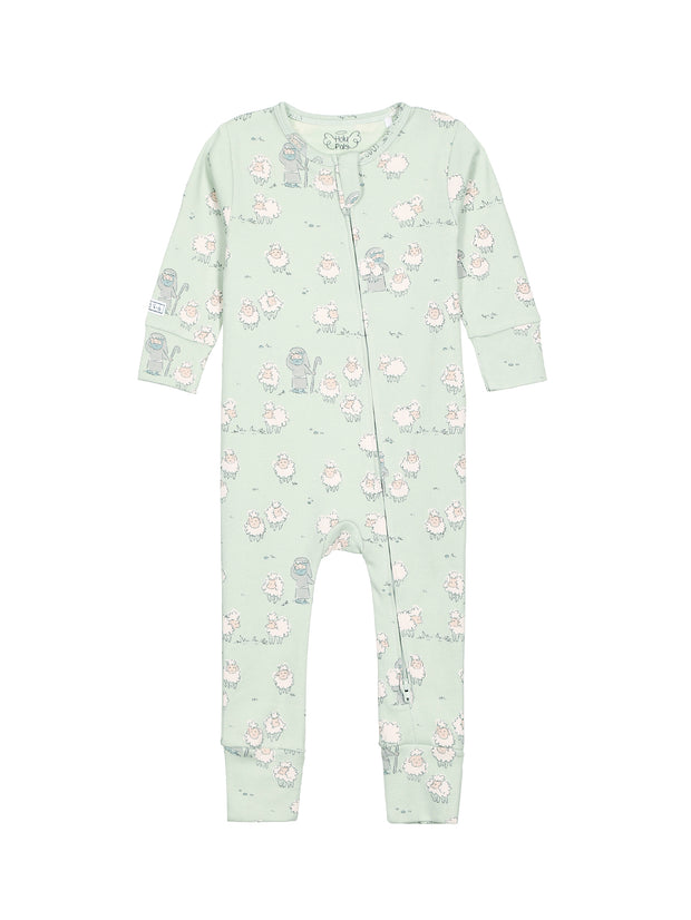 The Lost Sheep PJ Footless Onesie Cotton