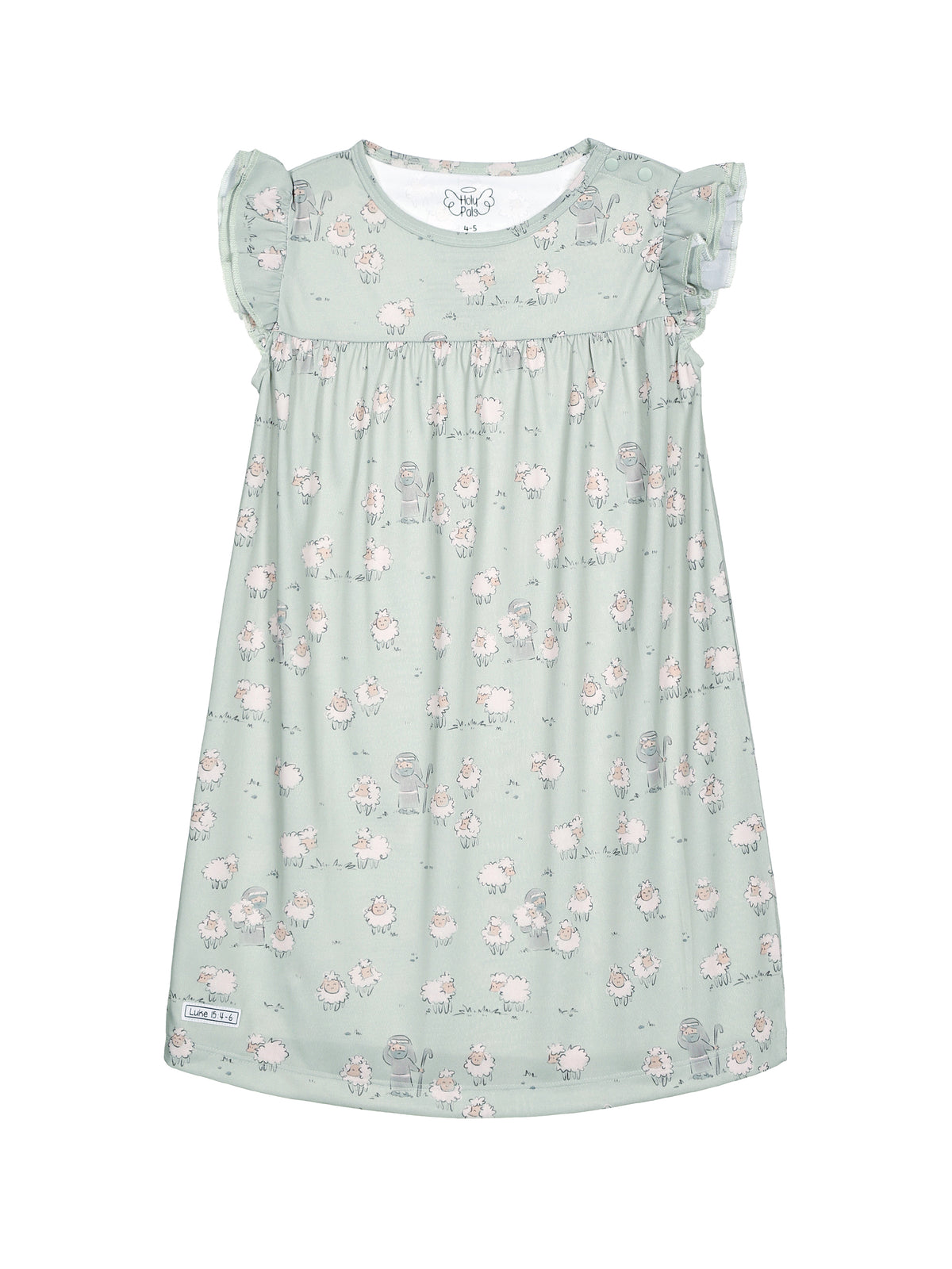 The Lost Sheep PJ Girls Nightgown Polyester