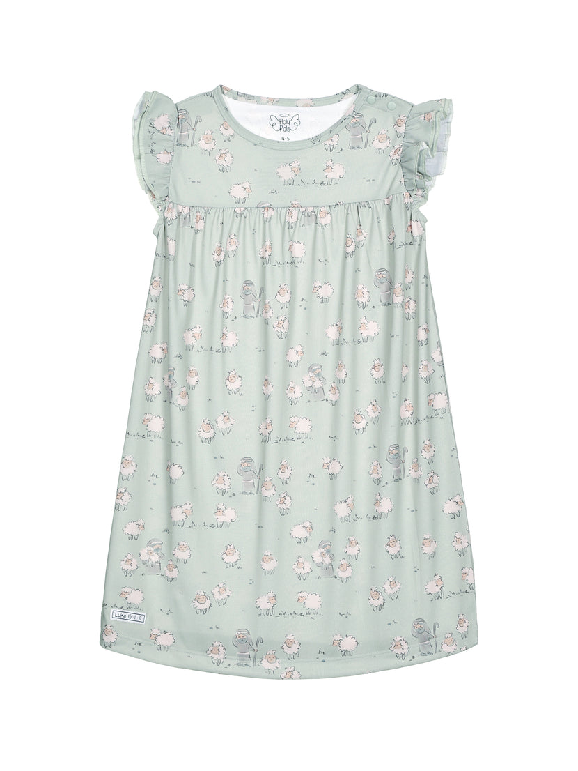 The Lost Sheep PJ Girls Nightgown Polyester
