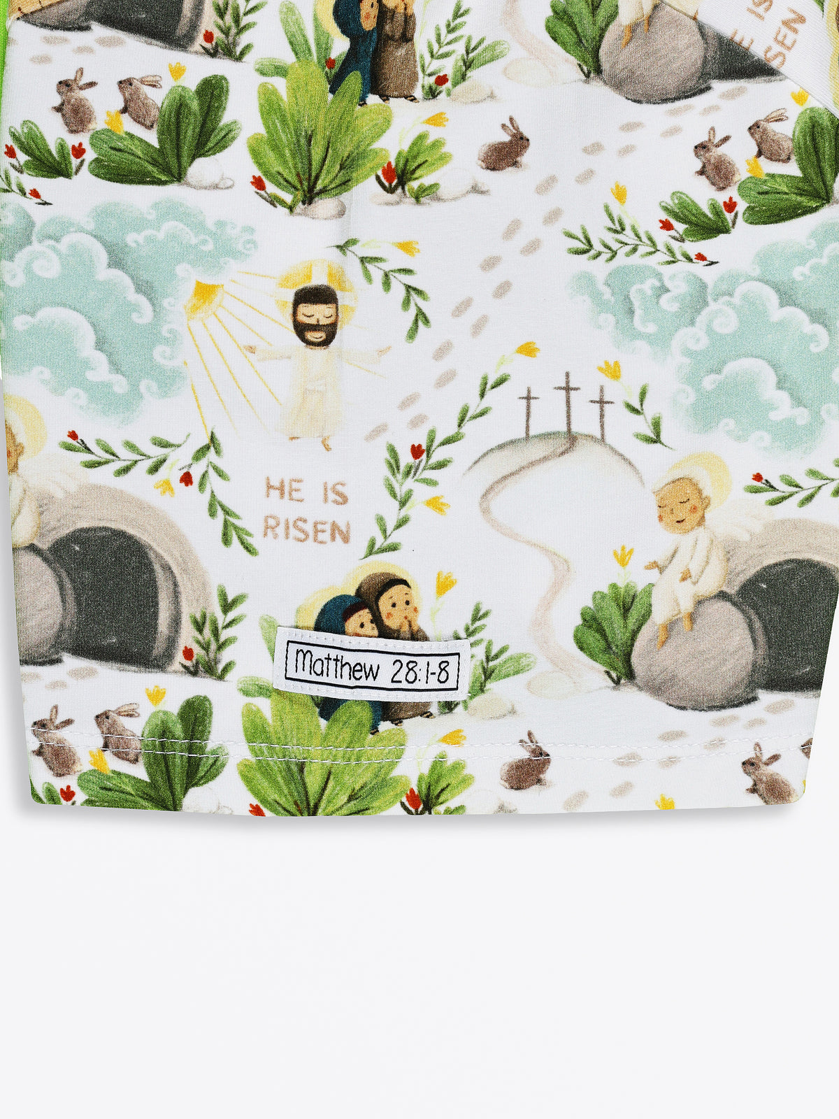 He Is Risen Women's PJ Nightgown Cotton