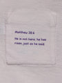 Kids Orchid Prayer Pocket T-Shirt | Short Sleeve