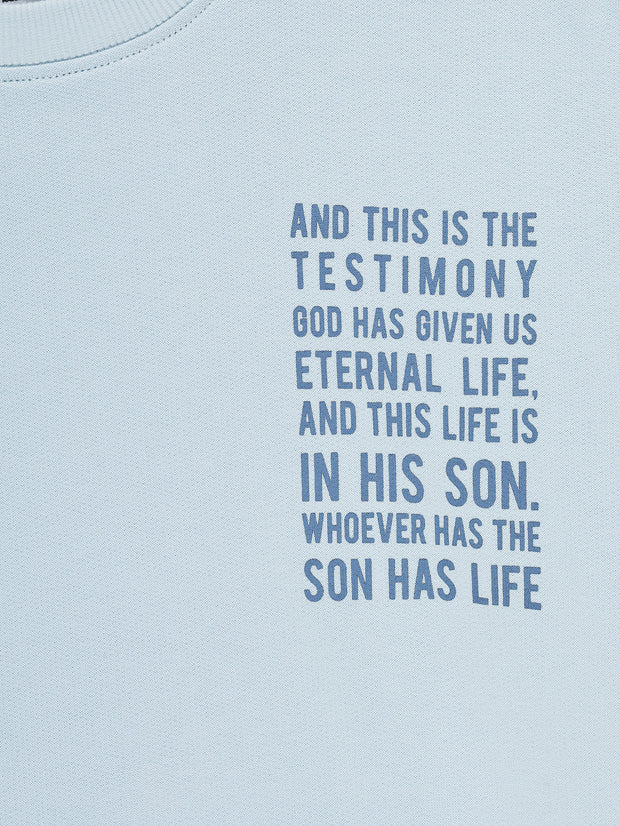 Eternal Life Skyway Fleece Crewneck