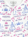 Queen Esther Footless Onesie PJ Cotton