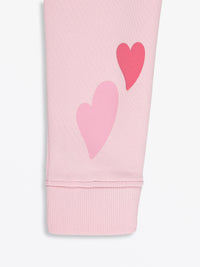 No Greater Love Pink Cotton Fleece Jogger