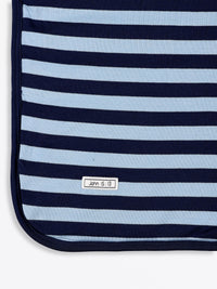 No Greater Love Blue Blanket Cotton