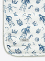 David & Goliath Blue Blanket Cotton