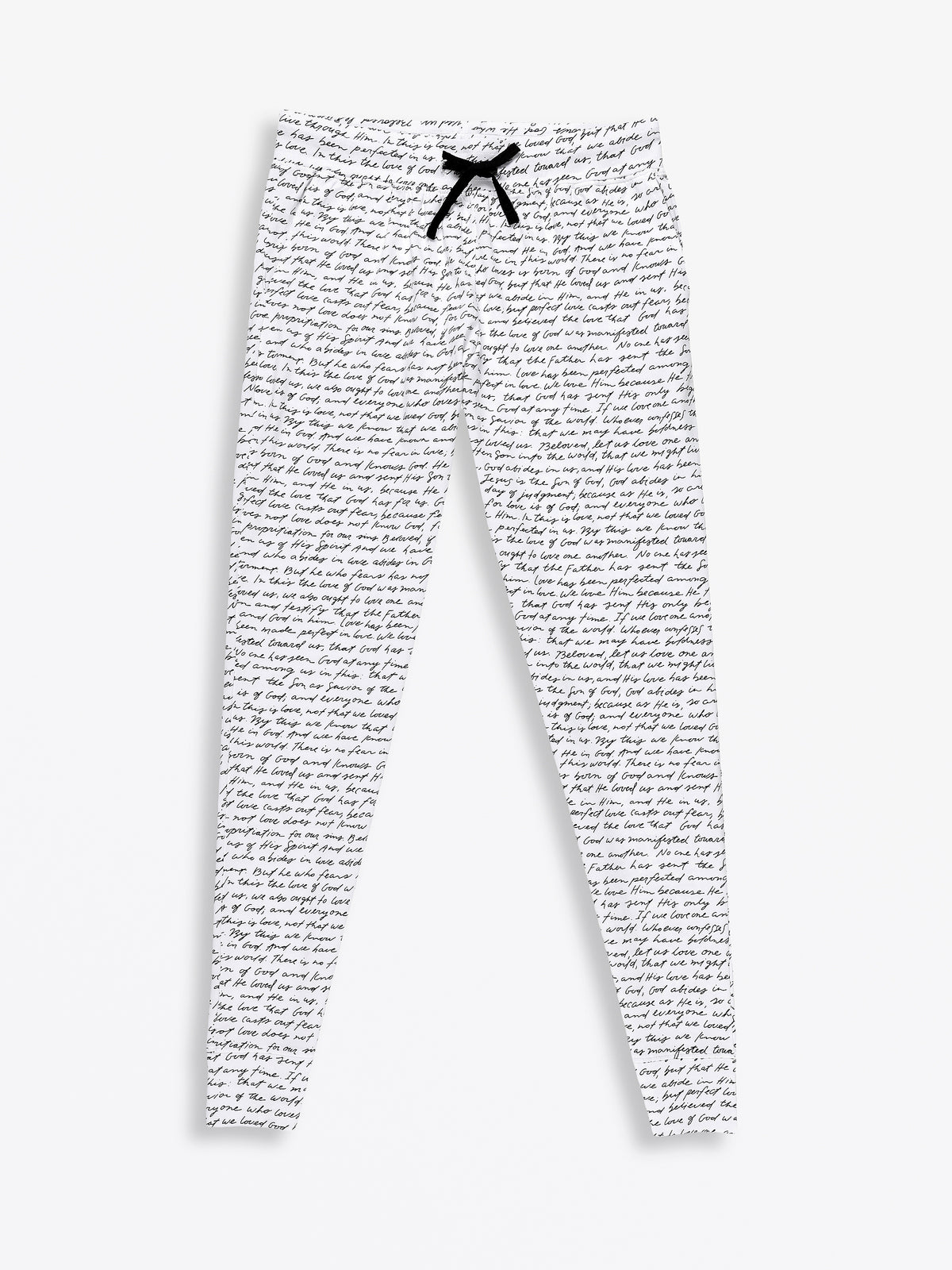 Love One Another Womens PJ Jogger Set Cotton