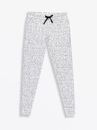 Love One Another Womens PJ Jogger Set Cotton