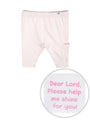 Baby Shine Prayer Pocket Heavenly Pink Leggings