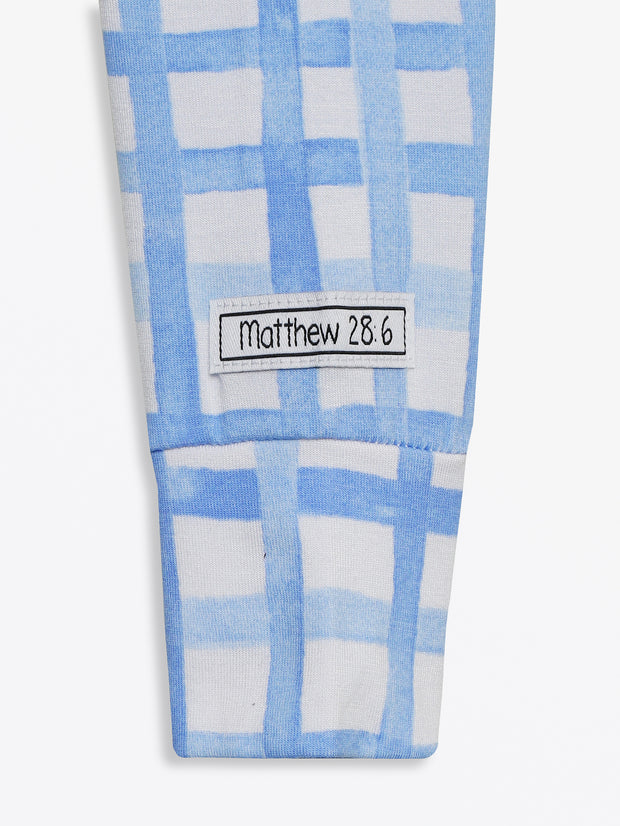 The Risen Son PJ Footed Onesie Bamboo
