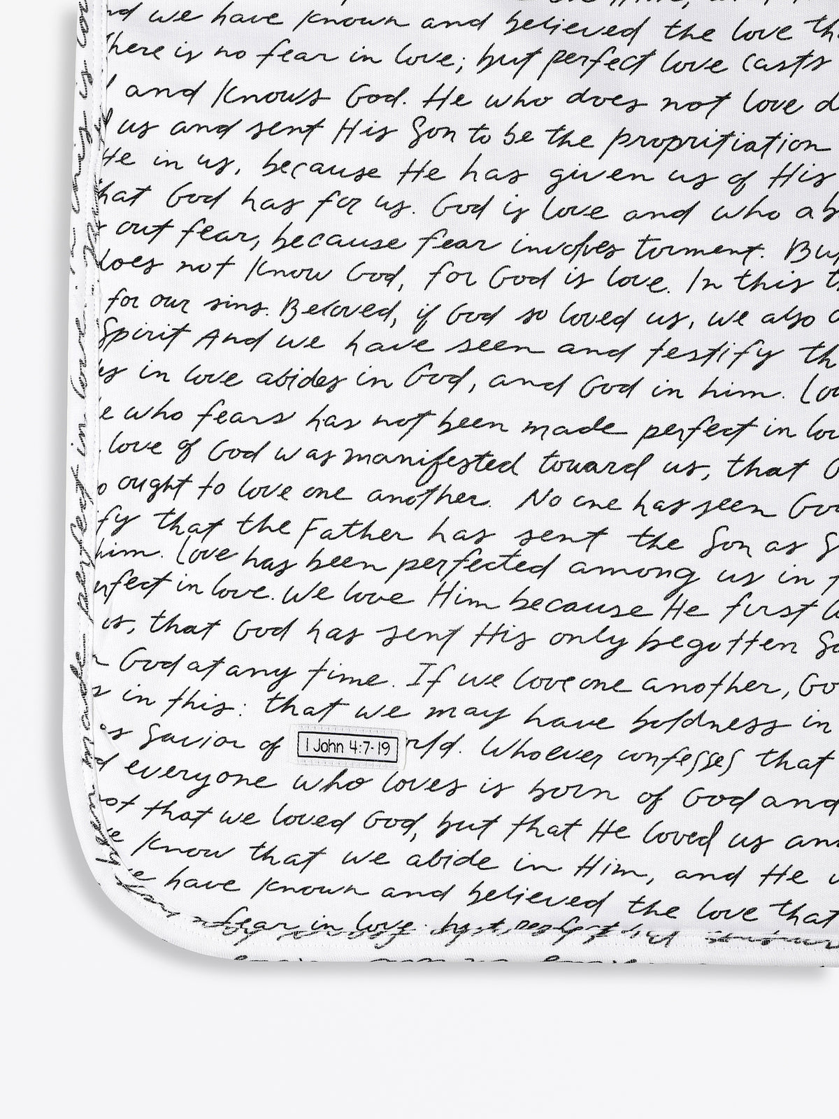 Love One Another Blanket Cotton