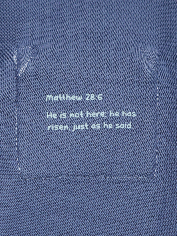 Kids Infinity Prayer Pocket T-Shirt | Short Sleeve