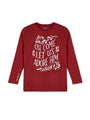 Kids Let Us Adore Him T-Shirt Cotton | Long Sleeve
