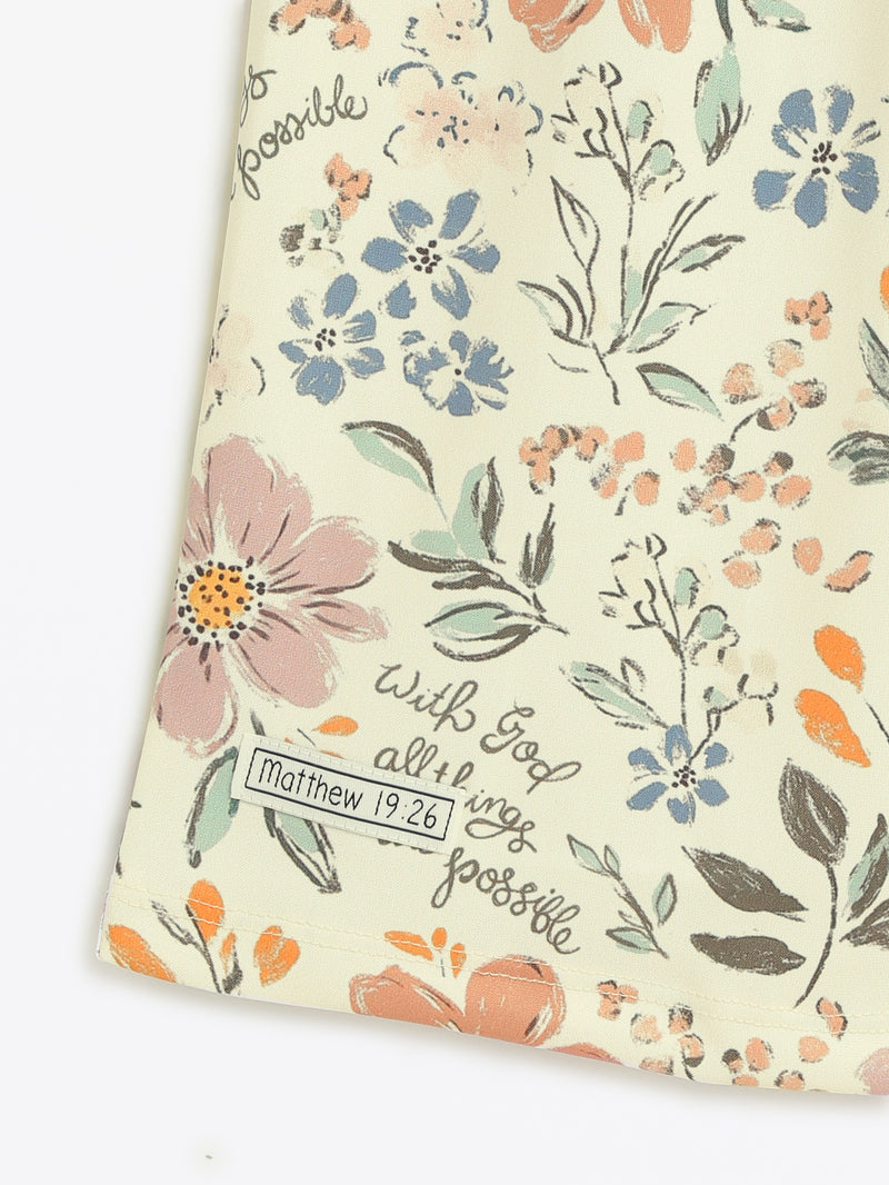 All Things Are Possible PJ Girls Nightgown Polyester